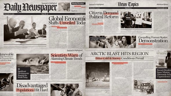 Newspaper Video Template（910780）-技能树